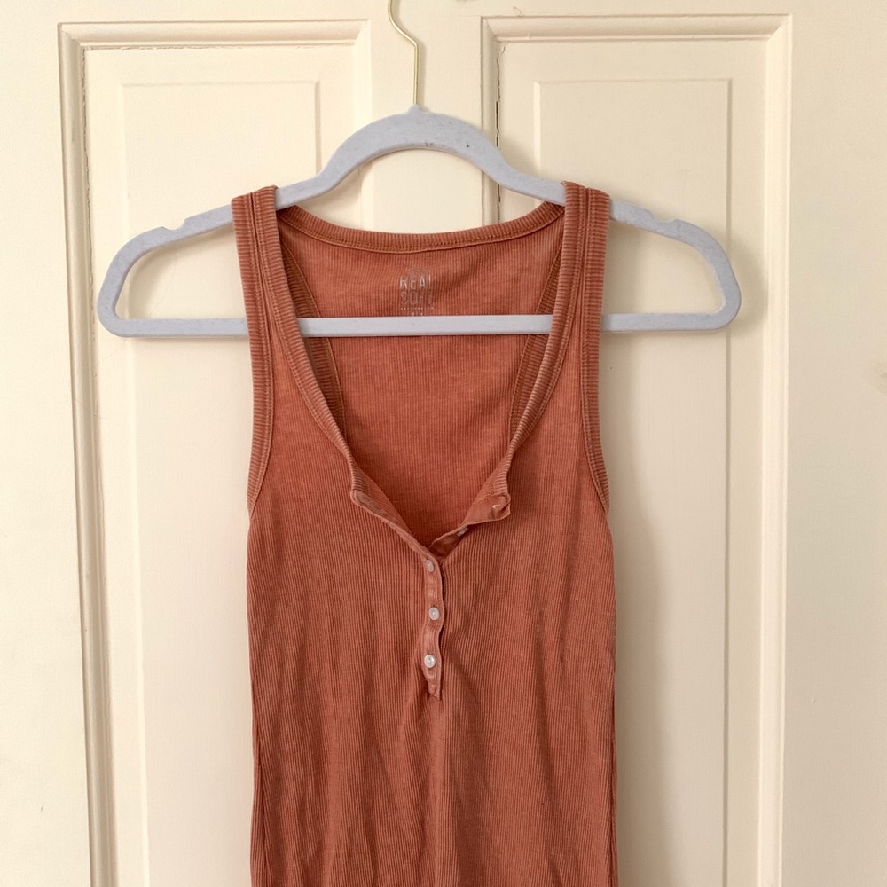 Orange Tank Top